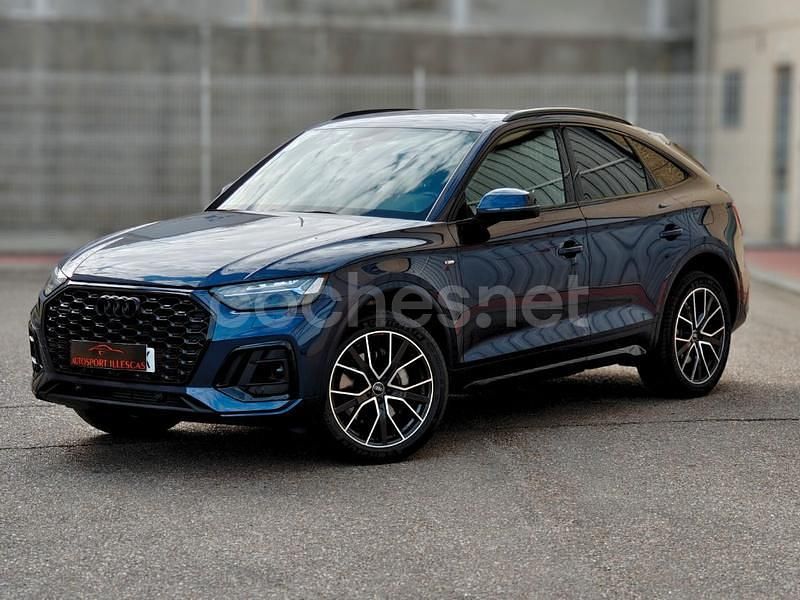 Azul Usado 2022 Audi Q5 Sportback S-Line SUV | 41.999 € (Super precio) - Imagen 1/4