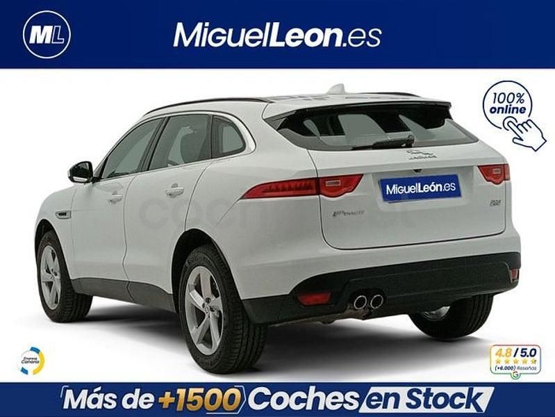 Usado Jaguar F-Pace Portfolio 181 CV (133 kW) 2019 Blanco SUV