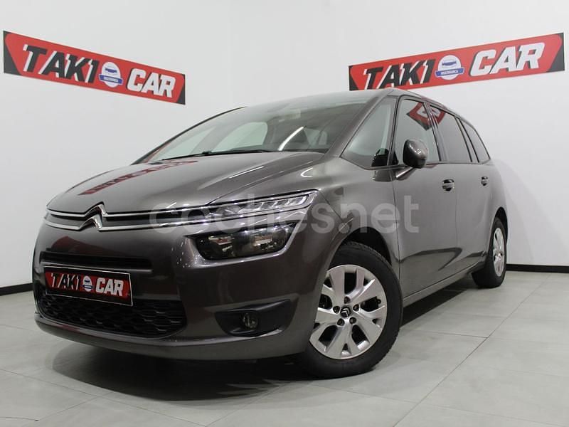 Usado Citroën Grand C4 Picasso Live 120 CV (88 kW) 2016 Gris / plata Monovolumen