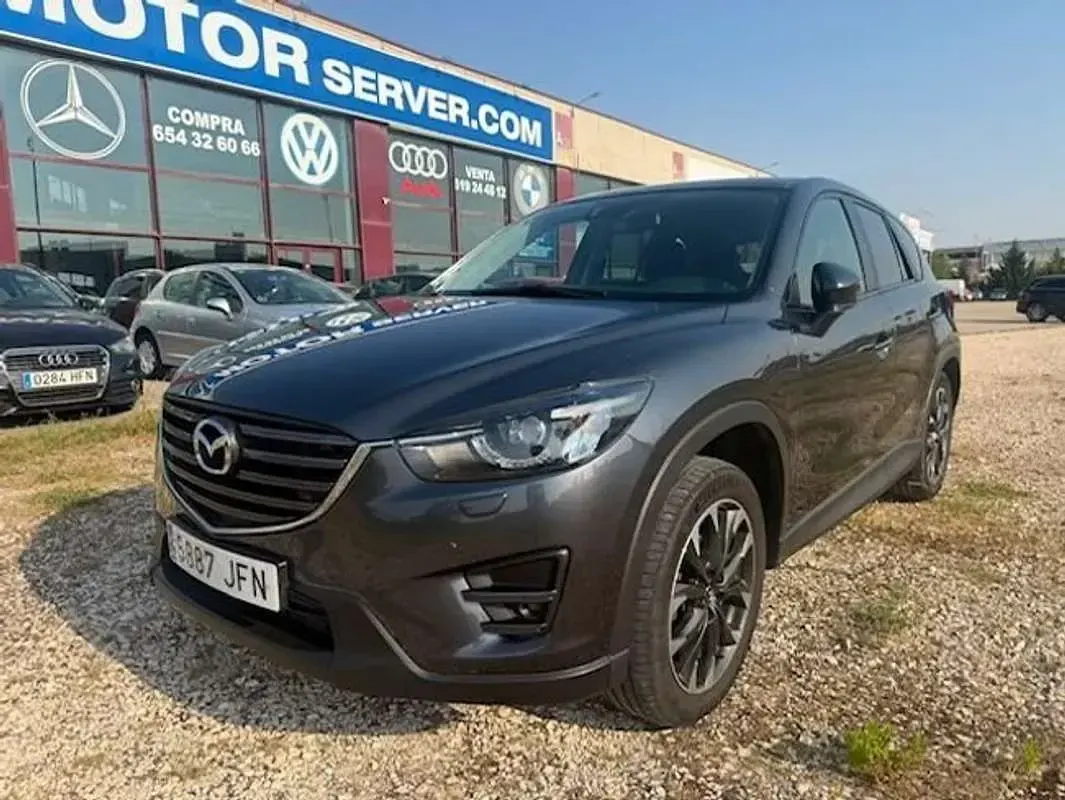 Usado Mazda CX-5 Style 150 CV (110 kW) 2015 Gris SUV