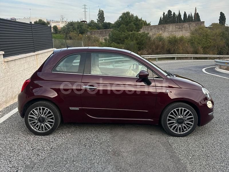 Usado Fiat 500 Lounge 69 CV (50 kW) 2016 Granate Berlina