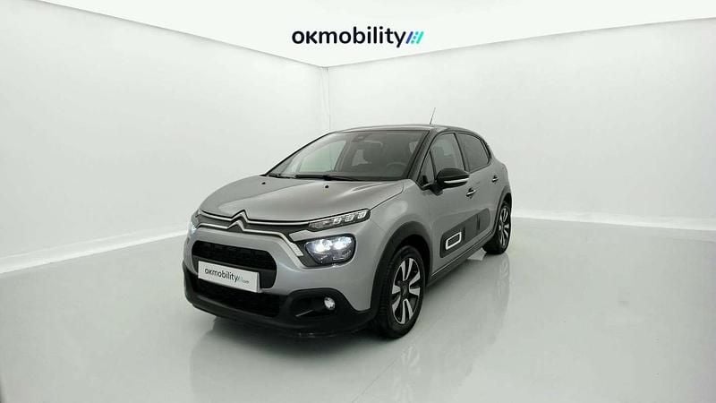 Plateado Usado 2023 Citroën C3 PureTech Utilitario | 10.341 € (Buen precio) - Imagen 1/4