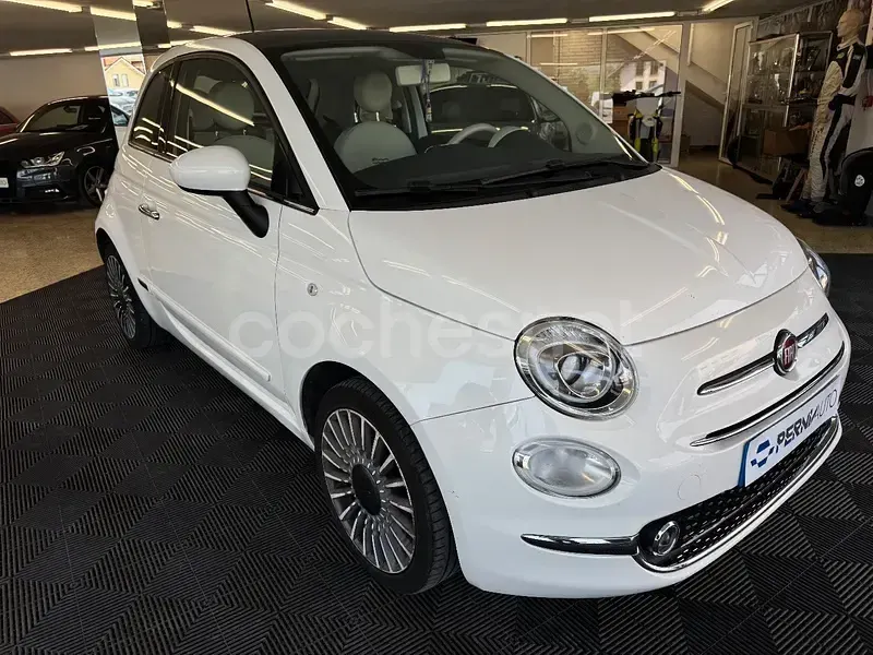 Usado Fiat 500 Lounge 69 CV (50 kW) 2017 Blanco Berlina
