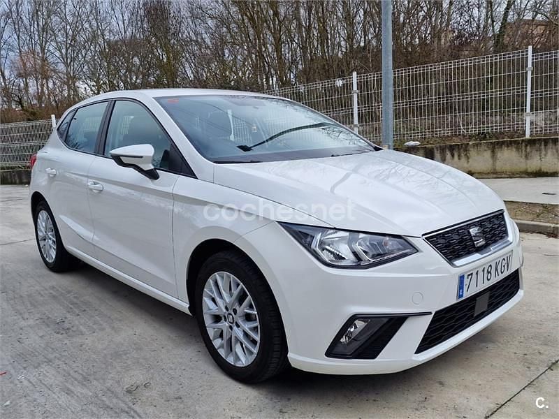 Brugt Seat Ibiza Style 95 HK (69 kW) 2018 Hvid Hatchback