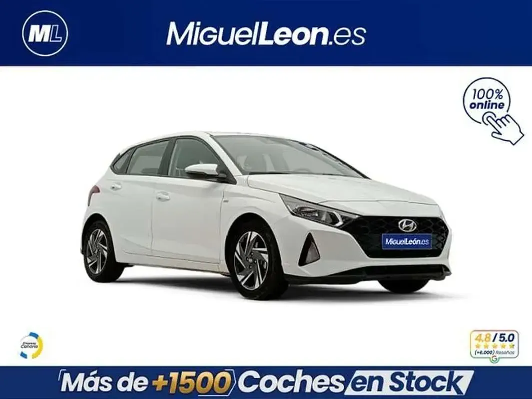 Usado Hyundai i20 101 CV (74 kW) 2023 Blanco Utilitario