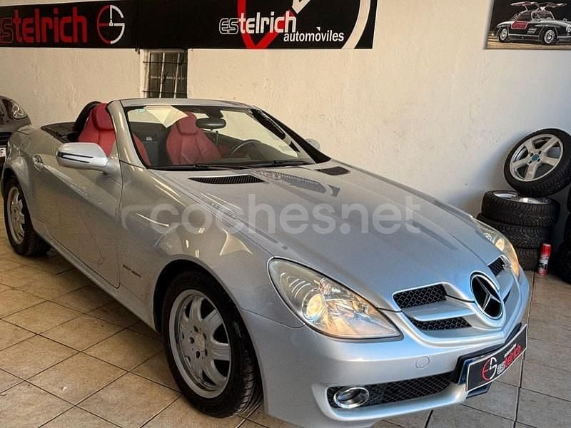 Gris Usado 2008 Mercedes SLK200 Descapotable | 16.800 € (Precio justo) - Imagen 1/4