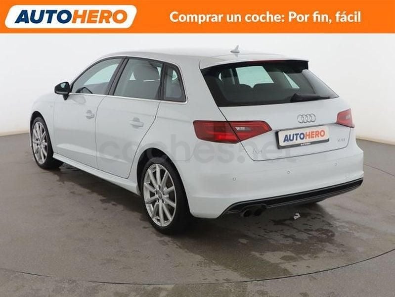 Usado Audi A3 S-Line 125 CV (91 kW) 2015 Blanco Berlina