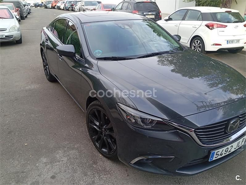 Gris / plata Usado 2016 Mazda 6 Berlina | 8999 € (Super precio) - Imagen 1/4