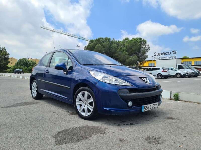 Azul Usado 2006 Peugeot 207 Utilitario | 3300 € (Super precio) - Imagen 1/4