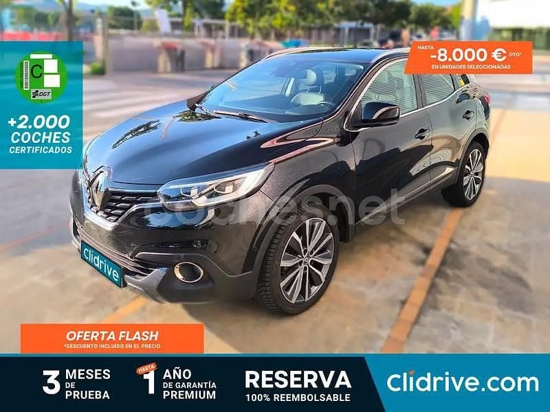 Negro Usado 2017 Renault Kadjar Zen SUV | 13.490 € (Buen precio) - Imagen 1/3