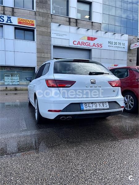 Brugt Seat Leon ST FR 150 HK (110 kW) 2019 Hvid Stationcar