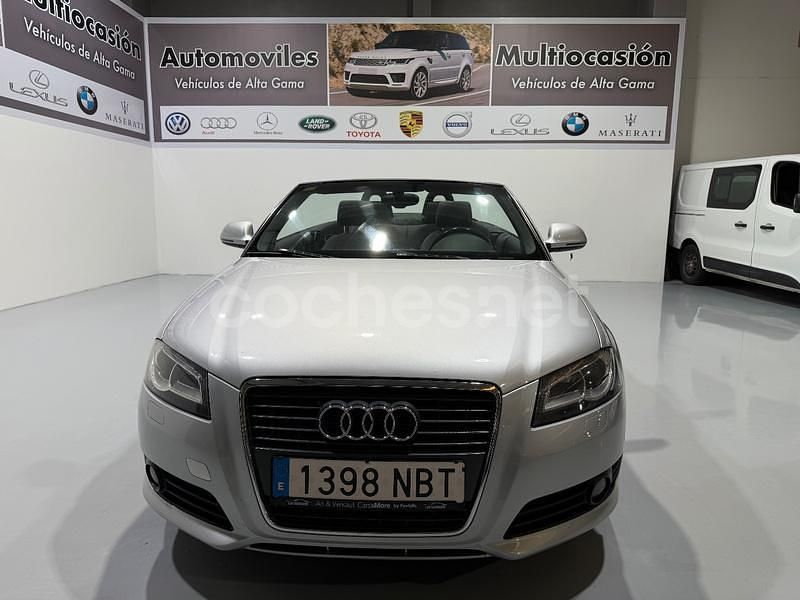 Usado Audi A3 Cabriolet Ambition 160 CV (117 kW) 2008 Gris / plata Descapotable