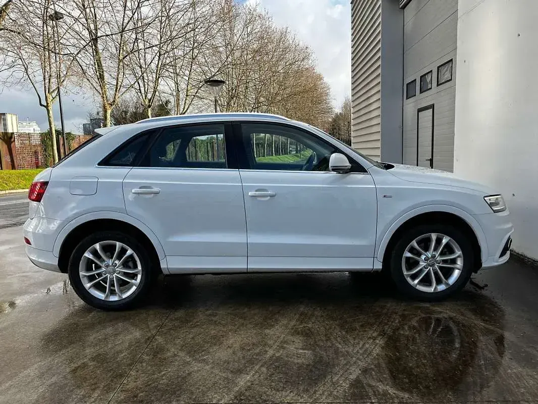 Usado Audi Q3 S-Line 140 CV (102 kW) 2014 Blanco SUV