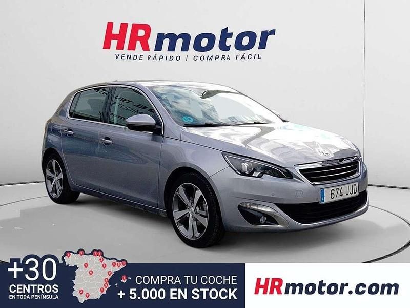 Gris Usado 2015 Peugeot 308 Allure Utilitario | 7590 € (Buen precio) - Imagen 1/4