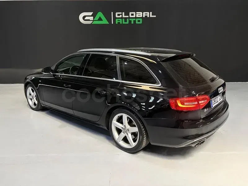 Usado Audi A4 S-Line 190 CV (139 kW) 2015 Negro Familiar