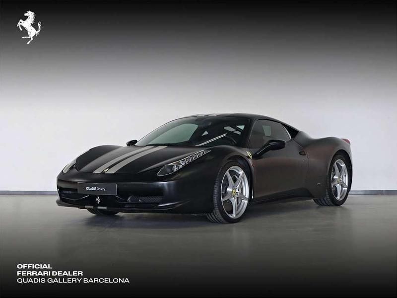 Usado Ferrari 458 570 CV (419 kW) 2010 Negro opaco Coupe
