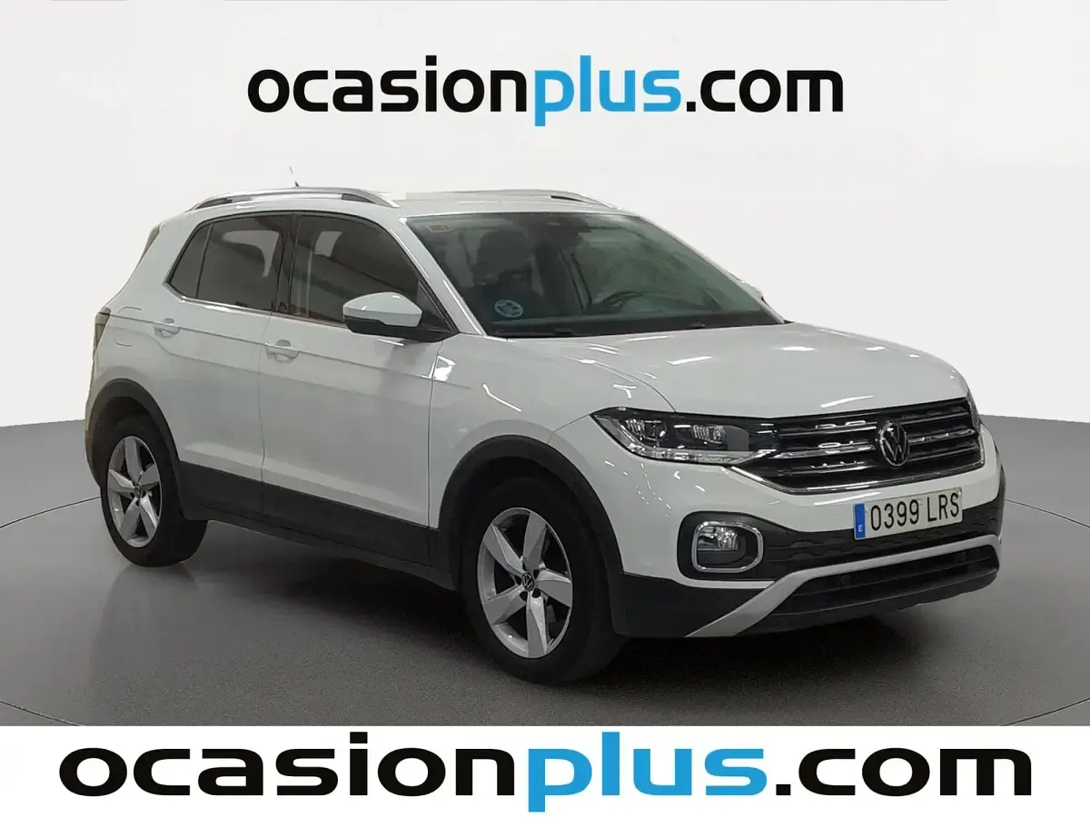 Usado VW T-Cross Sportline 110 CV (80 kW) 2021 Blanco SUV