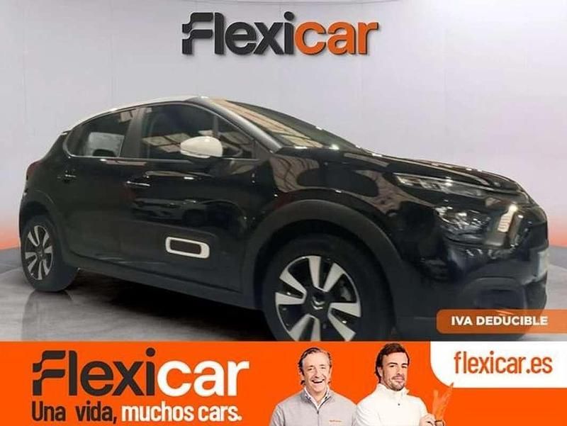 Negro Usado 2022 Citroën C3 Feel Utilitario | 12.790 € (Precio justo) - Imagen 1/4
