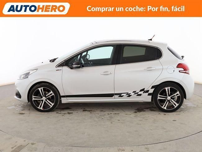 Usado Peugeot 208 GT-line 110 CV (80 kW) 2016 Blanco Utilitario