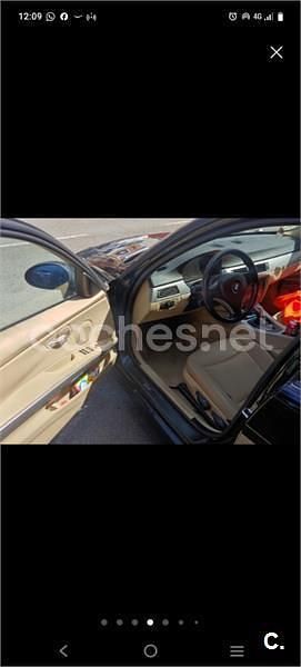 Usado BMW 320 163 CV (119 kW) 2008 Negro Familiar