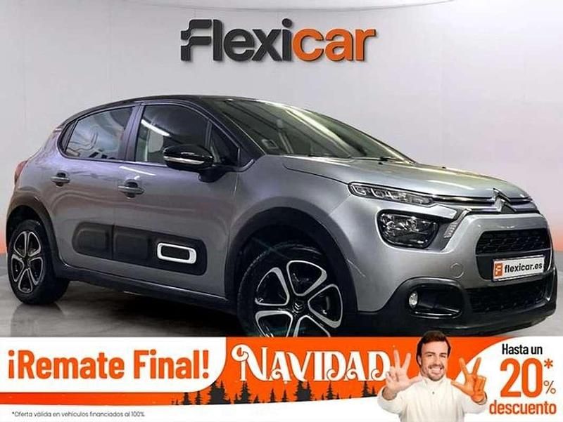 Usado Citroën C3 Feel 83 CV (61 kW) 2022 Gris Utilitario