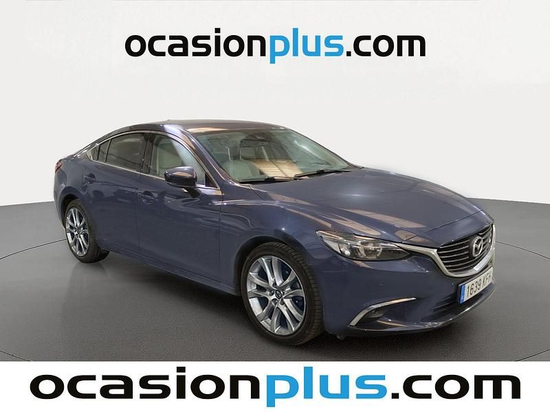 Usado Mazda 6 Luxury 150 CV (110 kW) 2017 Azul Berlina