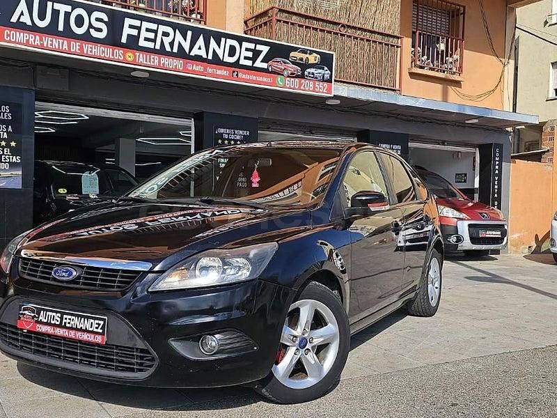 Usado Ford Focus Titanium 90 CV (66 kW) 2008 Negro Berlina