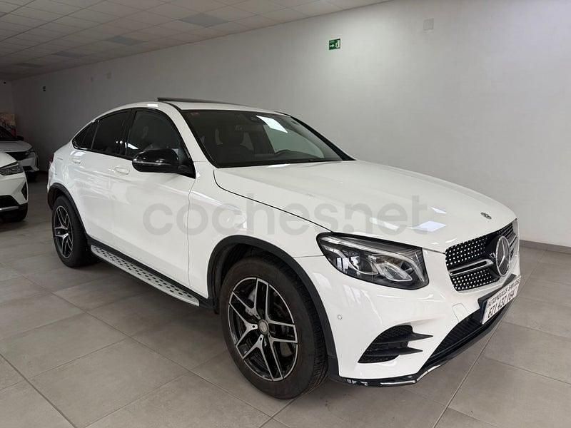 Usado Mercedes GLC220 170 CV (125 kW) 2018 Blanco Coupe
