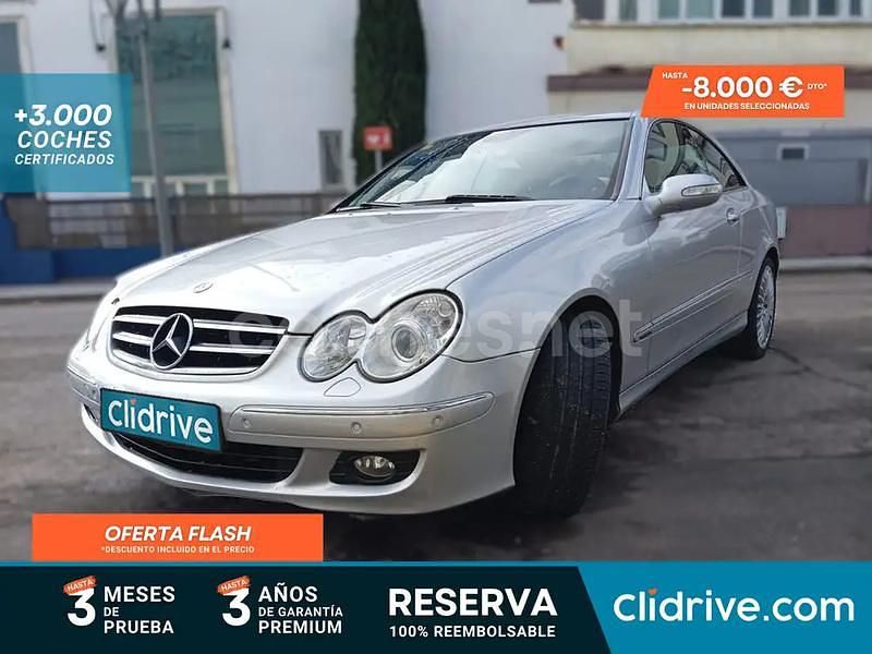 Gris / plata Usado 2006 Mercedes CLK280 Avantgarde Descapotable | 7790 € (Precio justo) - Imagen 1/3