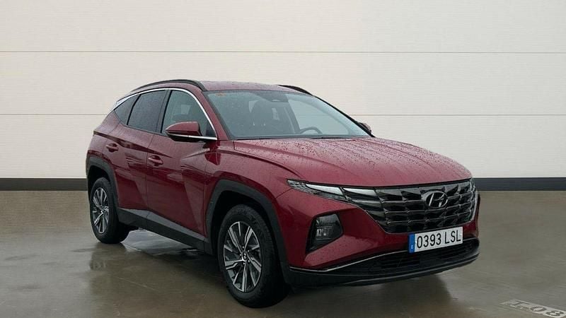 Rojo Usado 2021 Hyundai Tucson SUV | 24.900 € (Precio justo) - Imagen 1/4