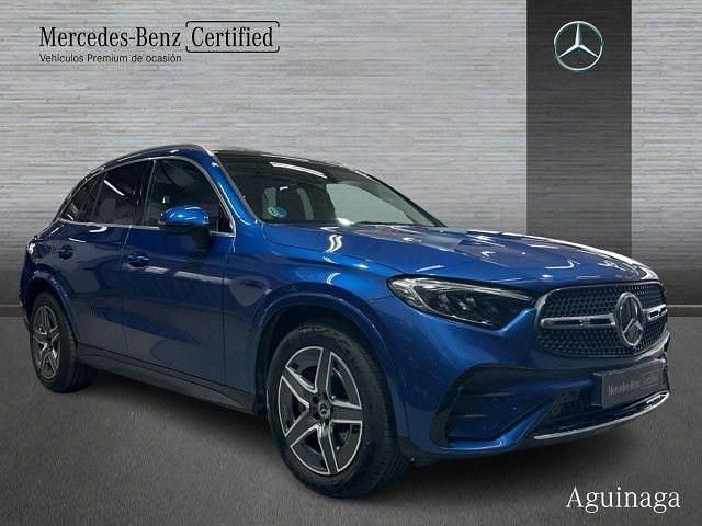 Usado Mercedes GLC220 AMG line 197 CV (144 kW) 2024 Azul espectra SUV