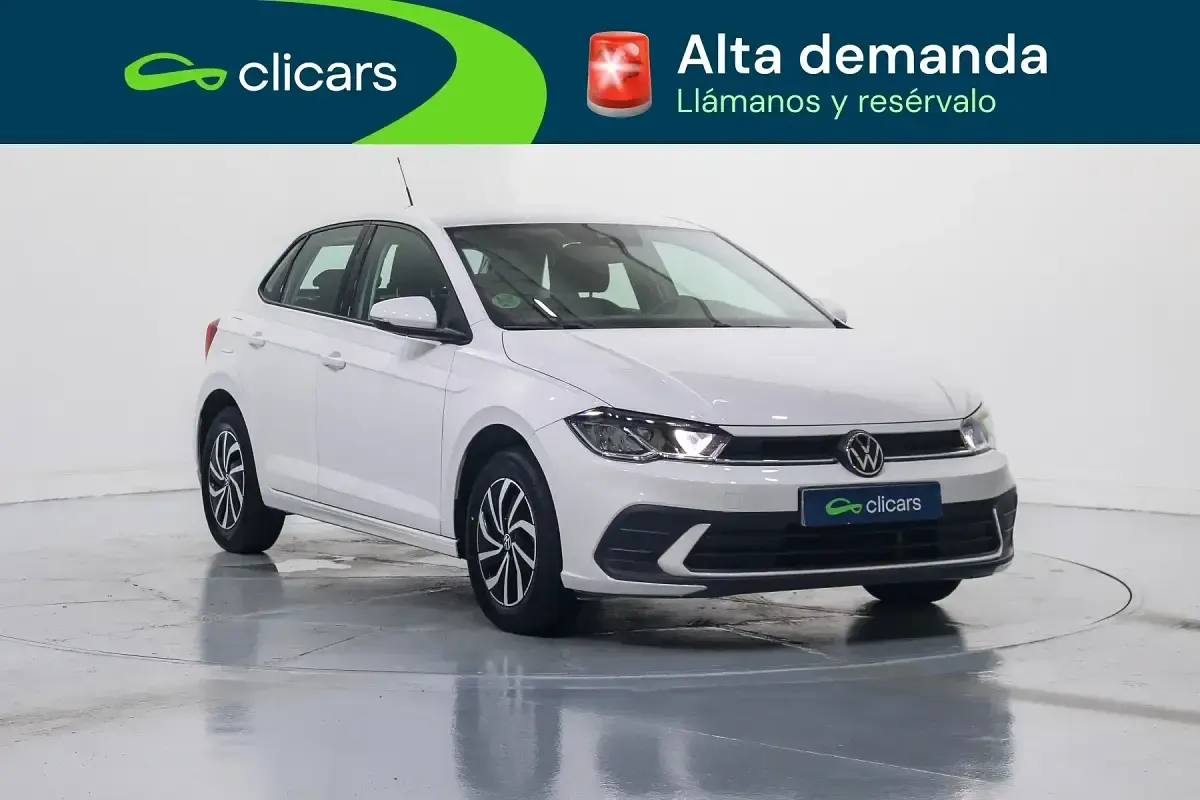Usado VW Polo Life 95 CV (69 kW) 2023 Blanco Utilitario