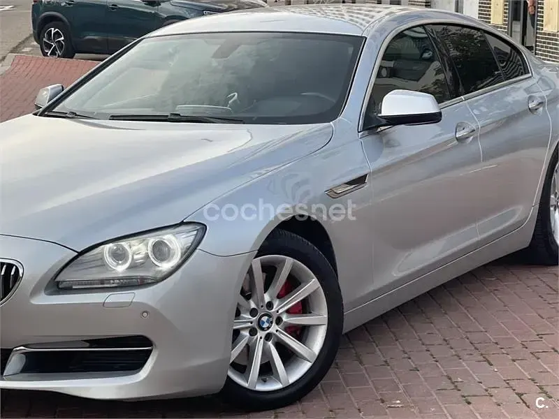 Usado BMW 640 313 CV (230 kW) 2014 Gris / plata Coupe