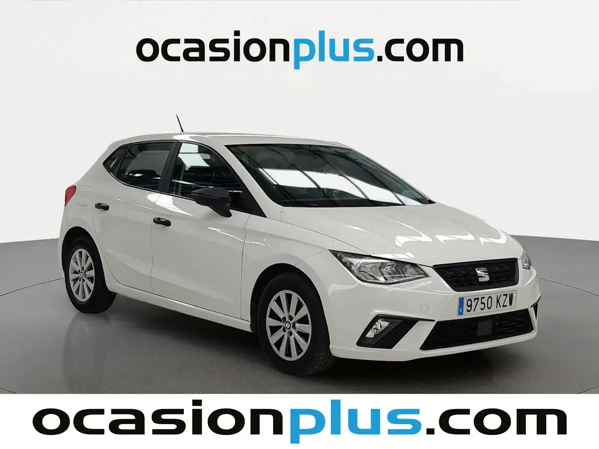 Usado Seat Ibiza Reference 95 CV (69 kW) 2019 Blanco Utilitario
