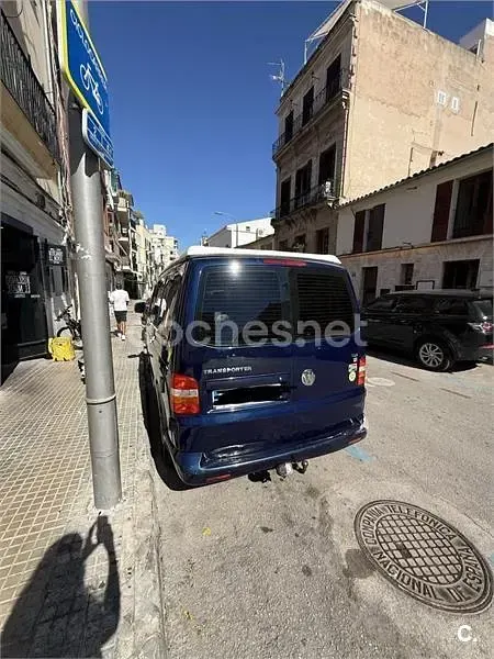 Usado VW Transporter 68 CV (50 kW) 2000 Azul Van