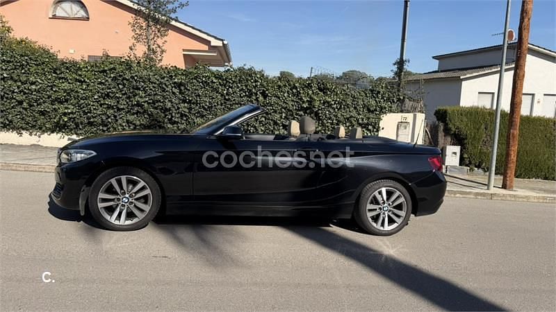 Usado BMW 218 150 CV (110 kW) 2016 Negro Descapotable