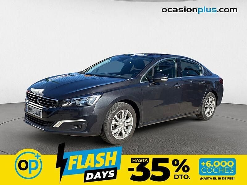 Usado Peugeot 508 Allure 165 CV (121 kW) 2015 Gris Berlina