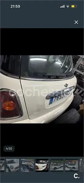Usado Mini Cooper 120 CV (88 kW) 2007 Beige Utilitario