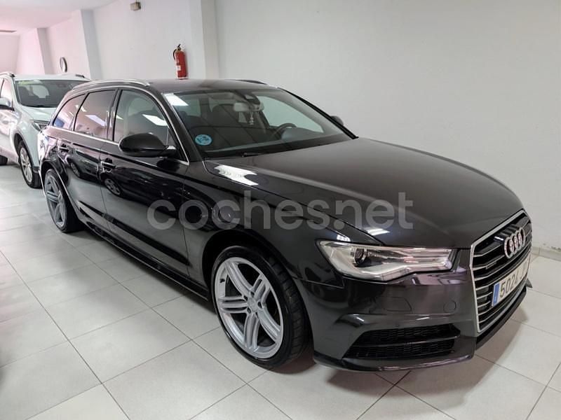 Usado Audi A6 Premium 190 CV (139 kW) 2016 Negro Familiar