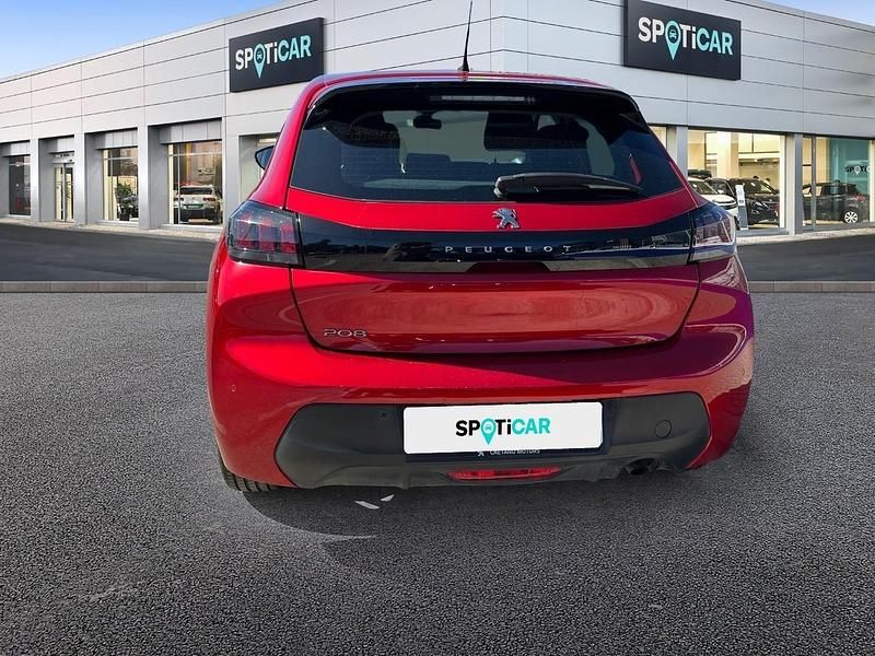 Usado Peugeot 208 Active 75 CV (55 kW) 2023 Rojo Utilitario