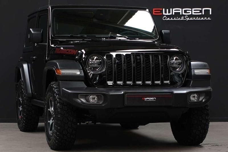 Negro Usado 2021 Jeep Wrangler Rubicon SUV | 66.990 € - Imagen 1/4