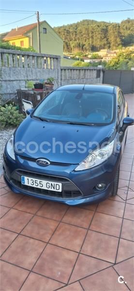 Azul Usado 2009 Ford Fiesta Sport Utilitario | 6000 € (Precio justo) - Imagen 1/4