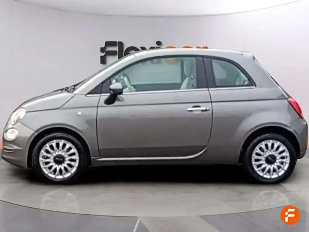 Usado Fiat 500 Lounge 69 CV (50 kW) 2019 Gris Utilitario