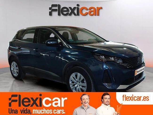 Azul Usado 2021 Peugeot 3008 Active SUV | 16.990 € (Precio justo) - Imagen 1/4