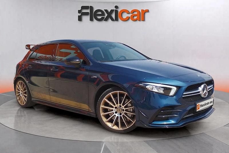 Azul Usado 2019 Mercedes A35 AMG AMG Berlina | 30.990 € (Precio justo) - Imagen 1/4