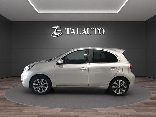 Usado Nissan Micra N-TEC 80 CV (58 kW) 2017 Gris Utilitario