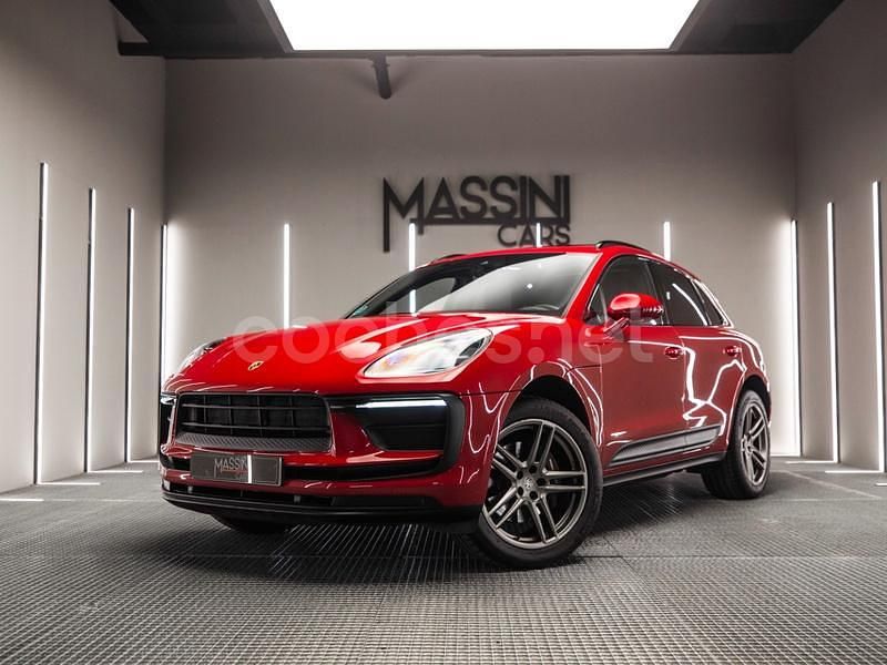 Rojo Usado 2021 Porsche Macan SUV | 64.999 € (Caro) - Imagen 1/4