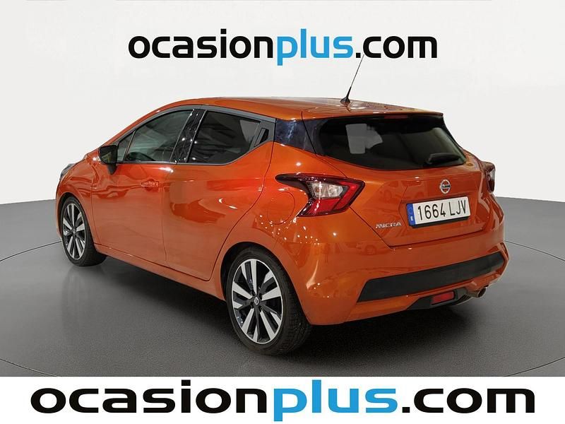 Usado Nissan Micra Acenta 117 CV (86 kW) 2020 Naranja Utilitario