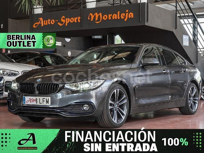 Gris / plata Usado 2020 BMW 418 Gran Coupé Sport Line Coupe | 27.900 € (Caro) - Imagen 1/4