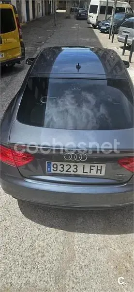 Usado Audi A5 Sportback Sport 218 CV (160 kW) 2015 Gris / plata Utilitario